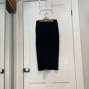 #13,Classic Black Pencil Skirt - Women